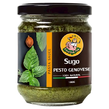 DANCING PIG 豬跳舞 義式羅勒青醬 100% 天然  180g  1罐