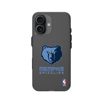 iPhone 17 Clear (相機按鈕) 酷墨灰 - NBA - Logo-曼斐斯灰熊 Memphis Grizzlies