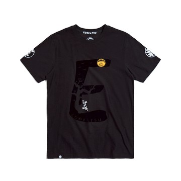 江戶勝｜男裝｜大E圖騰短袖T恤