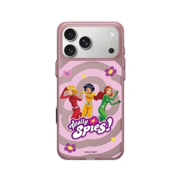 iPhone 17 Pro Max Clear (相機按鈕) 晶醺玫 - Totally Spies - 該出任務了！嬌娃們！