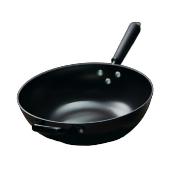 THANKFUL 膳夫 薄鑄鐵深炒鍋 32cm 不含蓋 - 家庭適用、導熱均勻、輕巧好用  1個