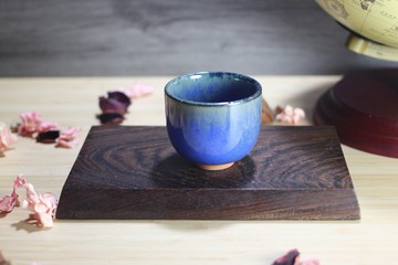 【送禮好物】90ml 天目釉 直身圓口茶杯 酒杯 鶯歌名家葉敏祥作