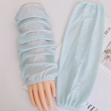 ✅【臺灣出貨】夏季透氣網眼防曬冰袖寬鬆女士直筒大碼幹活護袖薄款騎行防護袖套