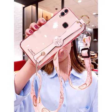 適用vivoz1手機殼Z1青春版vivo保護Z1i硅膠套vivozli腕帶斜挎掛繩voviz全包防摔viviz軟殼女V1730EA潮vivozi