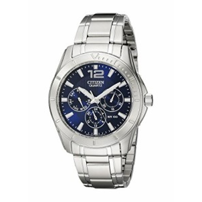 Citizen quartz stainless outlet steel