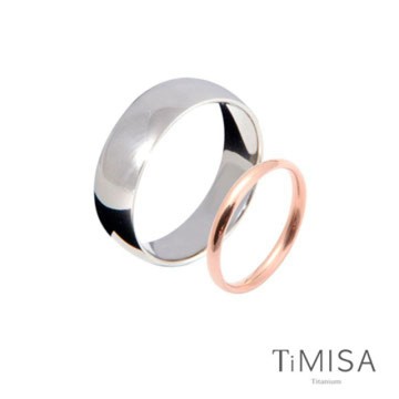 TiMISA《真愛一生》純鈦對戒