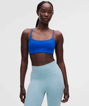 Wunder Train Strappy Racer Bra Light Support, A/B Cup Size 12