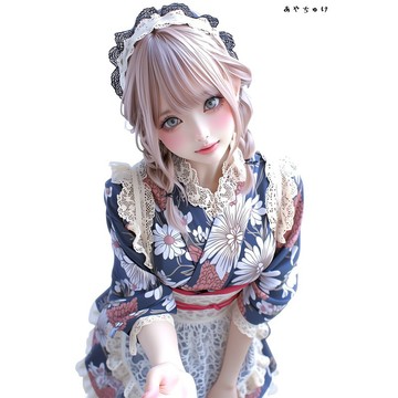 【9 月新作】07-143-0261 人物貼紙 幻想復古浪漫喫茶