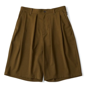 6S 8TUCK 寬短褲 KHAKI WM2671403