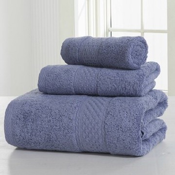 現貨+預購 浴巾 毛巾 方巾 三件套-簡約純色柔軟舒適純棉衛浴用品12色72t11【獨家進口】【米蘭精品】