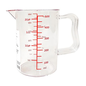 SaNNeNg 三能 塑膠杯 圓徑87 x 126mm  透明色  500ml  1個