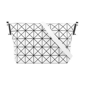 ISSEY MIYAKE BAO BAO MUSETTE 霧面拉鍊二用包(淺灰色)