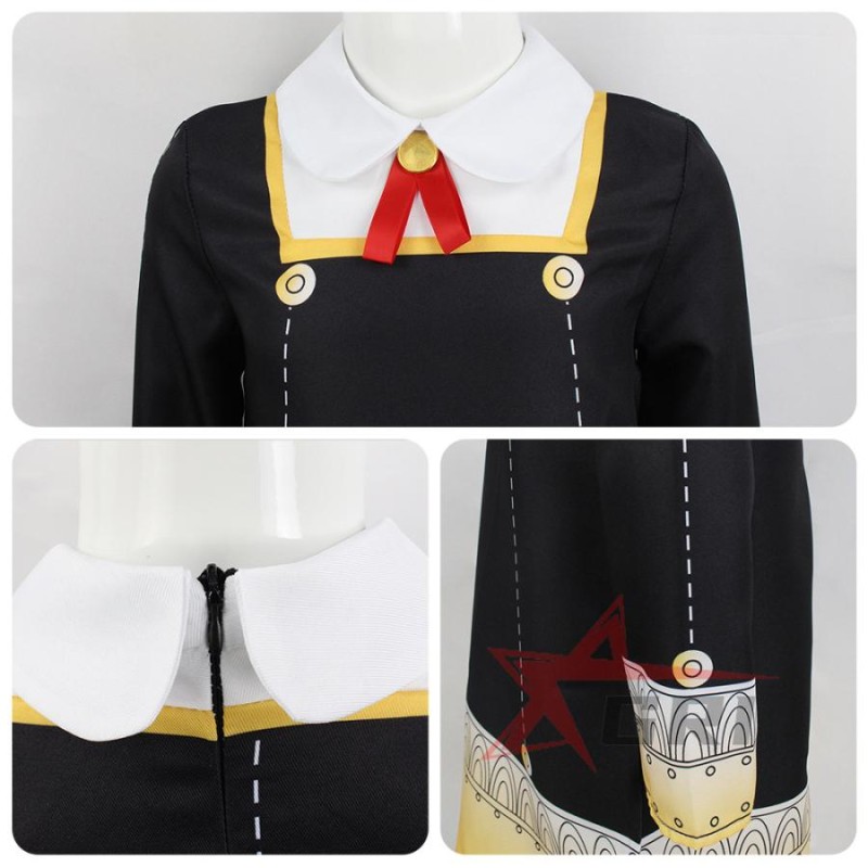 SPY×FAMILYアーニャ風✭ミニワンピパーティーメイド服コスプレ　A SPY×FAMILYアーニャ風✭ミニワンピパーティーメイド服コスプレ A