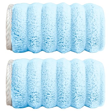 糖果絨毛巾 6條  天空藍  2組