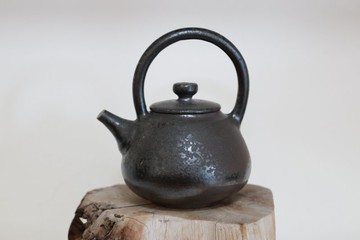 柴燒提樑茶壺/350ml/瀧間拾光