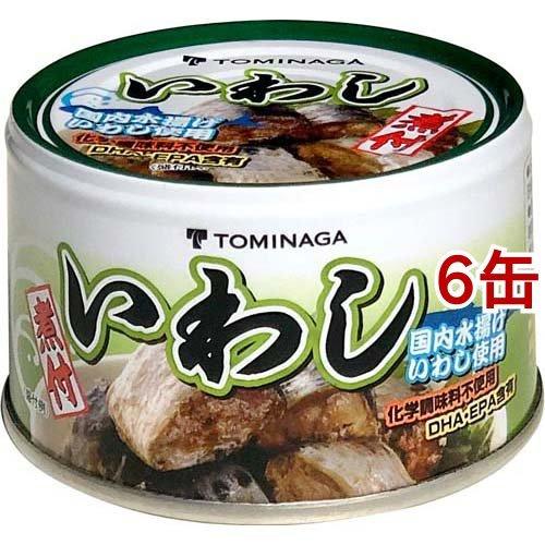 TOMINAGA いわし 煮つけ 缶詰 140g*6缶セット