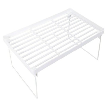 小麥購物 分層折疊收納架 C267 中號 209g  單一顏色  3個