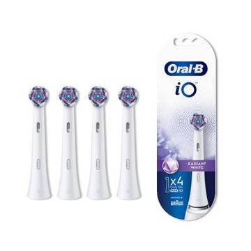 【德國百靈BRAUN】Oral-B 微震美白刷頭4入(IO RB WW)