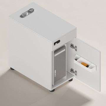 免運 附發票 超低價 工廠直銷 活動櫃文件櫃桌下三抽櫃移動儲物櫃帶鎖辦公室指紋櫃職員抽屜櫃 快速發貨