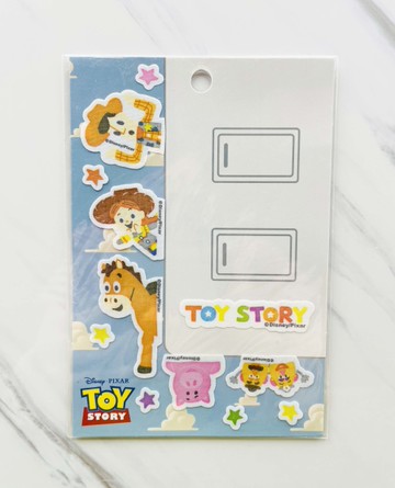 【震撼精品百貨】玩具總動員_Toy Story~日本Disney迪士尼 玩具總動員 開關電源鍵牆貼*22926