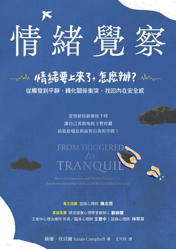 【電子書】情緒覺察：情緒要上來了:怎麼辦？從觸發到平靜:轉化關係衝突:找回內在安全感