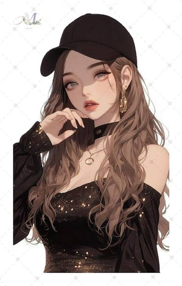 貼紙 original sticker 人物貼紙 原創貼紙 女孩貼紙 裝飾貼紙