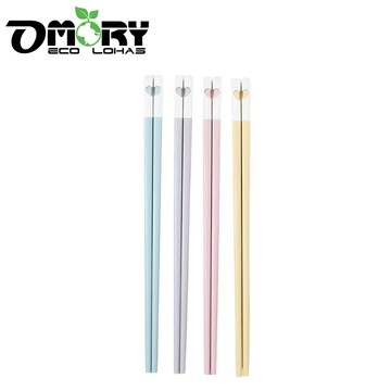 OMORY可機洗愛心合金筷-多款任選
