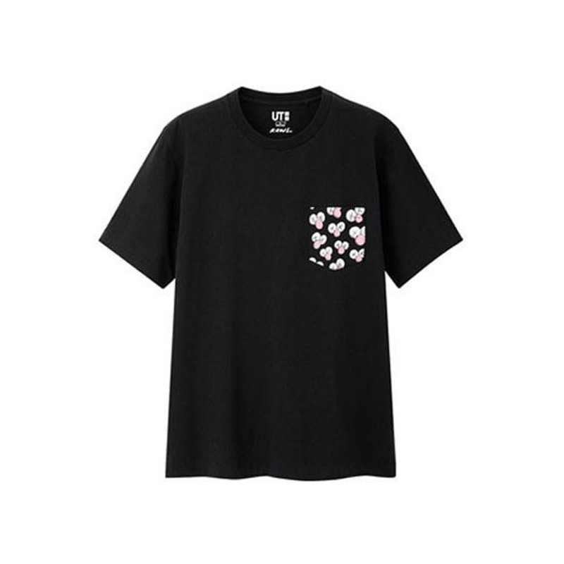 UNIQLO UT KAWS ユニクロ カウズ Tシャツ 未使用 コラボ L 黒 ブラック ...