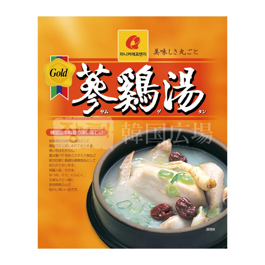 マニカー 参鶏湯 800g BOX (12個入)   韓国料理 韓国食品 韓国レトルト