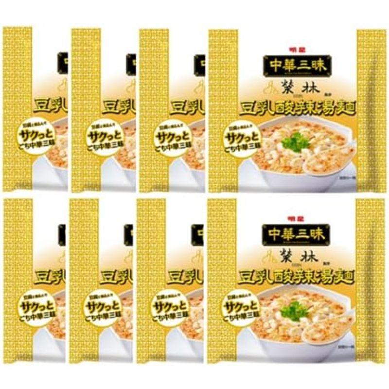 明星食品 中華三昧 榮林 豆乳酸辣湯麺 101g