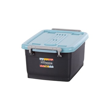 Keyway百富滑輪整理箱13L-藍