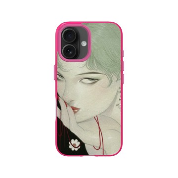 iPhone 16 Clear 粉漾桃 - Janice Sung - 宇宙