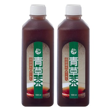 自然補給 養生青草茶  1L  2瓶