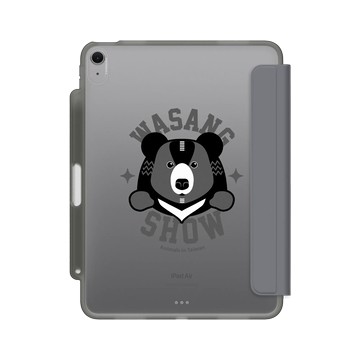 11 吋 iPad Air (M2) iPad Case 極致灰 - 花生騷 WasangShow - 黑熊