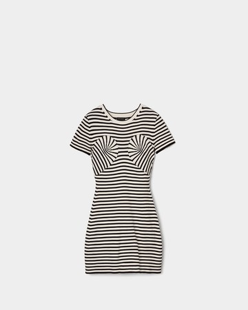 MARC JACOBS 線條拼接針織洋裝 - S