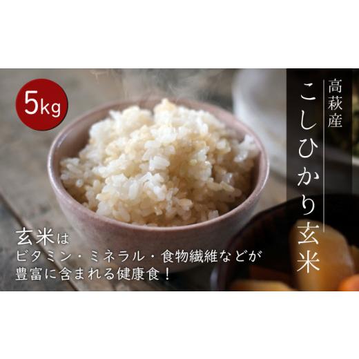 ふるさと納税 茨城県 高萩市 高萩産　コシヒカリ　玄米　５ｋｇ