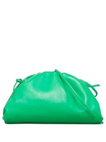 Bottega Veneta Pre-Owned - The Mini Pouch crossbody bag - women - Calf Leather - One Size - Green