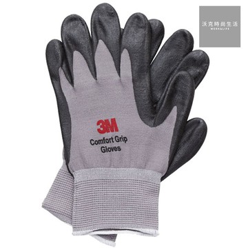 3M 亮彩舒適型止滑耐磨手套/灰/M/L/XL