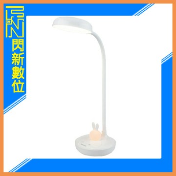 PHILIPS 飛利浦 軟萌兔多功能充電檯燈 桌燈(66206,公司貨)