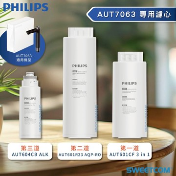 【SWEETCOM思維康淨水】Philips 飛利浦 AUT601CF R23 CB 3in1 RO 適用AUT7063