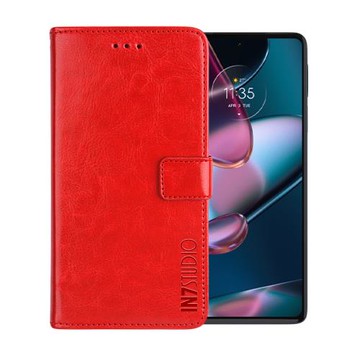 IN7 瘋馬紋 Motorola edge 30 pro (6.7吋) 錢包式 磁扣側掀PU皮套 吊飾孔 手機皮套保護殼