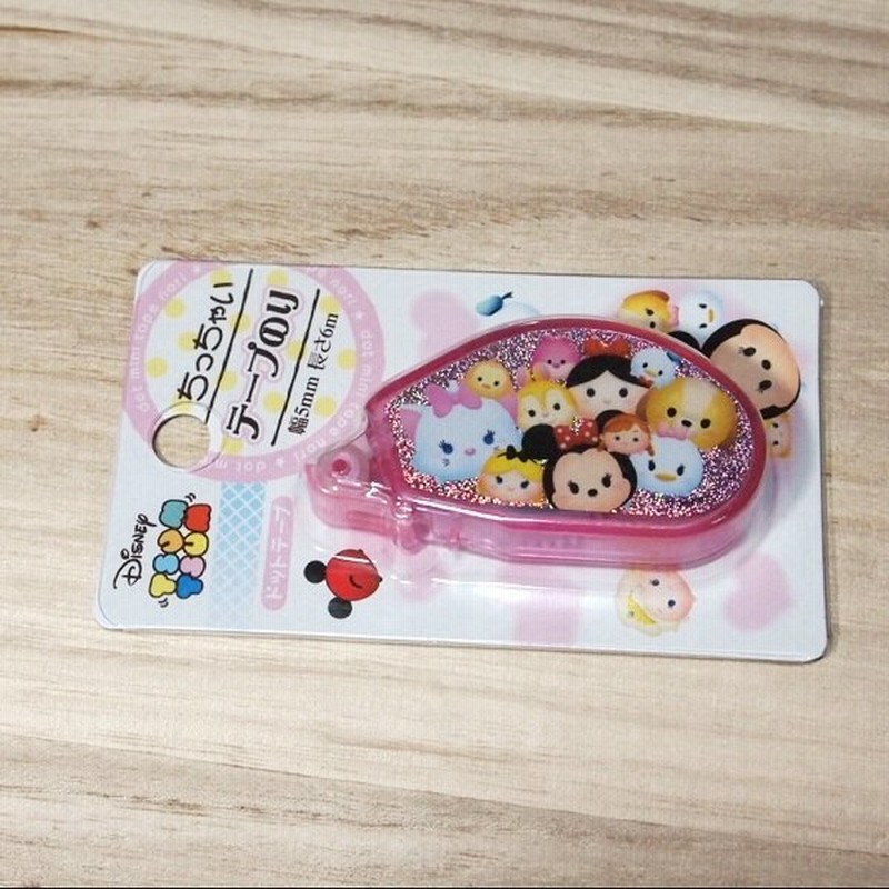 ディズニー ツムツム ちっちゃいテープのり 可愛い文具 幅5ｍｍ コンパクト 通販 Lineポイント最大0 5 Get Lineショッピング