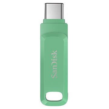 SanDisk 晟碟 Ultra Go USB + Type-C 雙用隨身碟 DC3 草本綠  128GB  1個