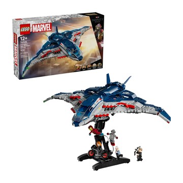 LEGO 76325 漫威系列 復仇者聯盟 2:奧創紀元 昆式戰機 Avengers: Age of Ultron Quinjet  1套  多色