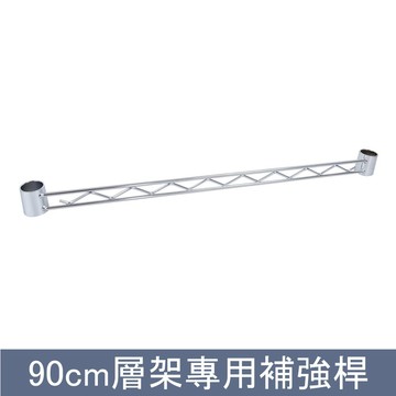 【鐵架升級配件】100%MIT 90CM層架專用補強桿★鐵力士架/收納架/層架/波浪架/DIY★