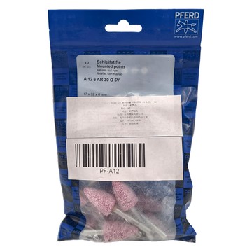 PFERD 德國馬牌 A12 帶柄砂輪 10支裝 研磨拋光用  1組