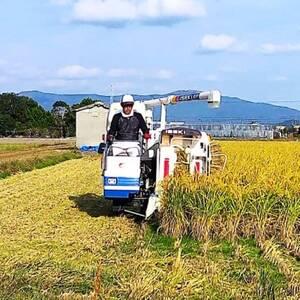 ふるさと納税 栽培期間中農薬・肥料不使用で作った朝日米　玄米10kg 山口県防府市