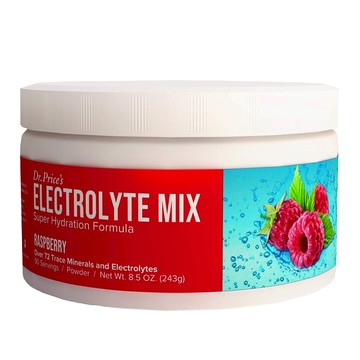 Dr. Price’s 普萊斯博士 電解質粉 覆盆子口味  243g  補充能量  1罐