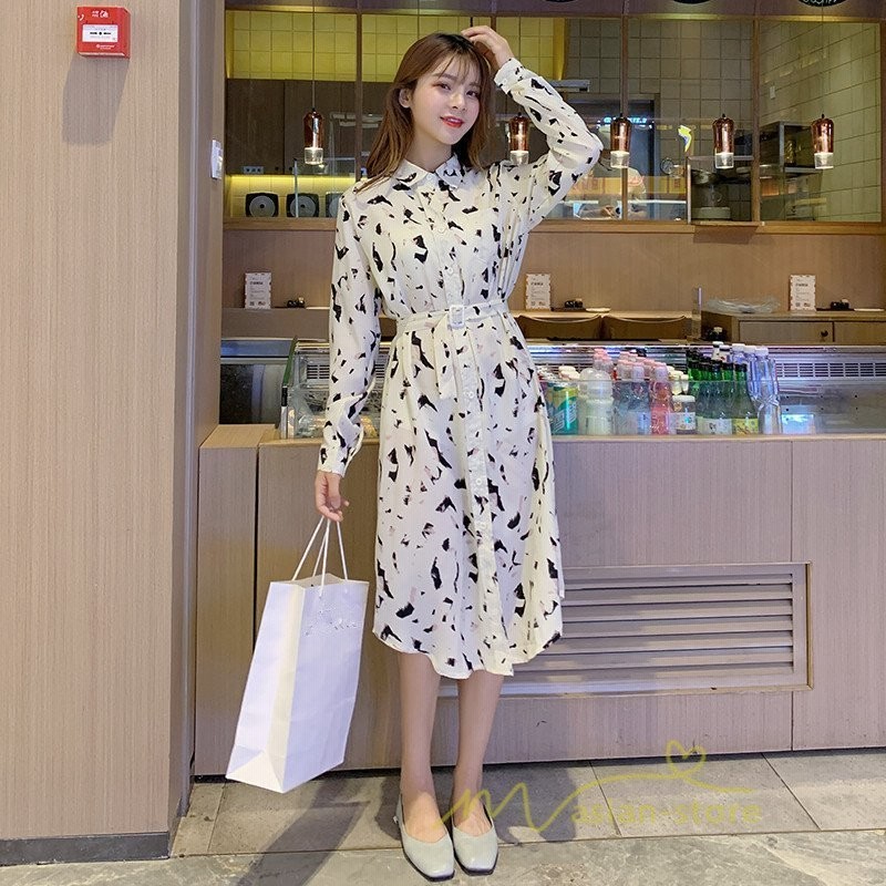 レディースワンピースシャツワンピースオシャレロング丈シフォン代30代40代アウトドアパーティー春夏着痩せきれいめ長袖 通販 Lineポイント最大0 5 Get Lineショッピング