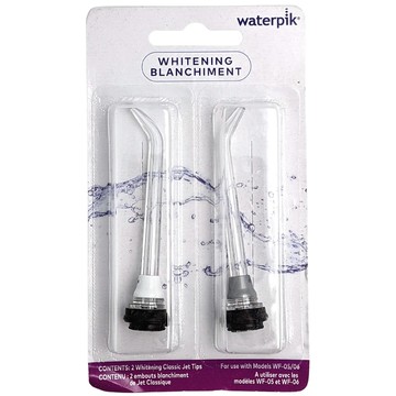 [現貨1組出清dd] Waterpik 原廠 WJT-2E 標準噴頭 2入 適 WF-05 06 Whitening 沖牙機 _AA2